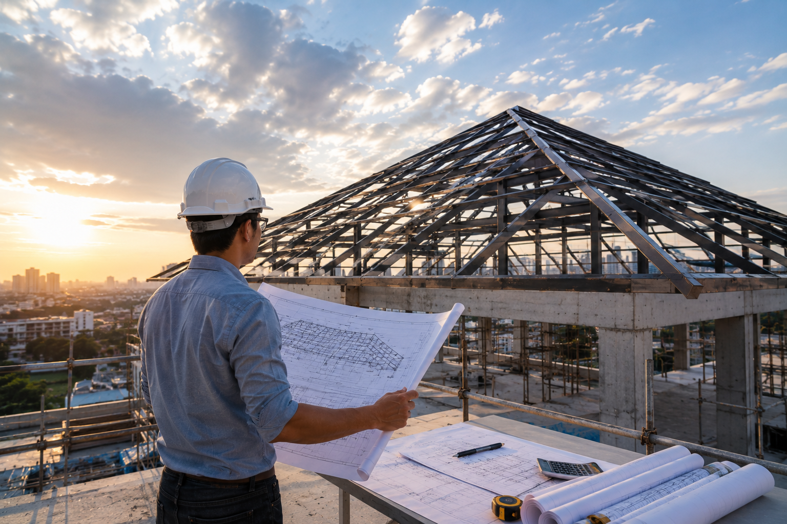 Roof structure design