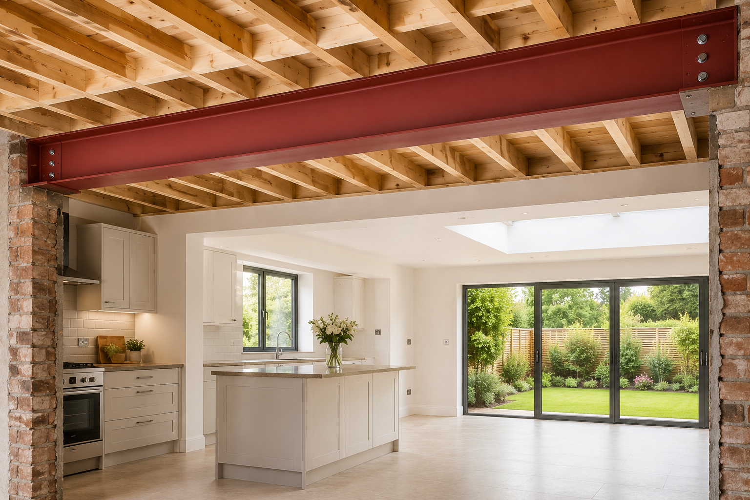 Steel beam RSJ design